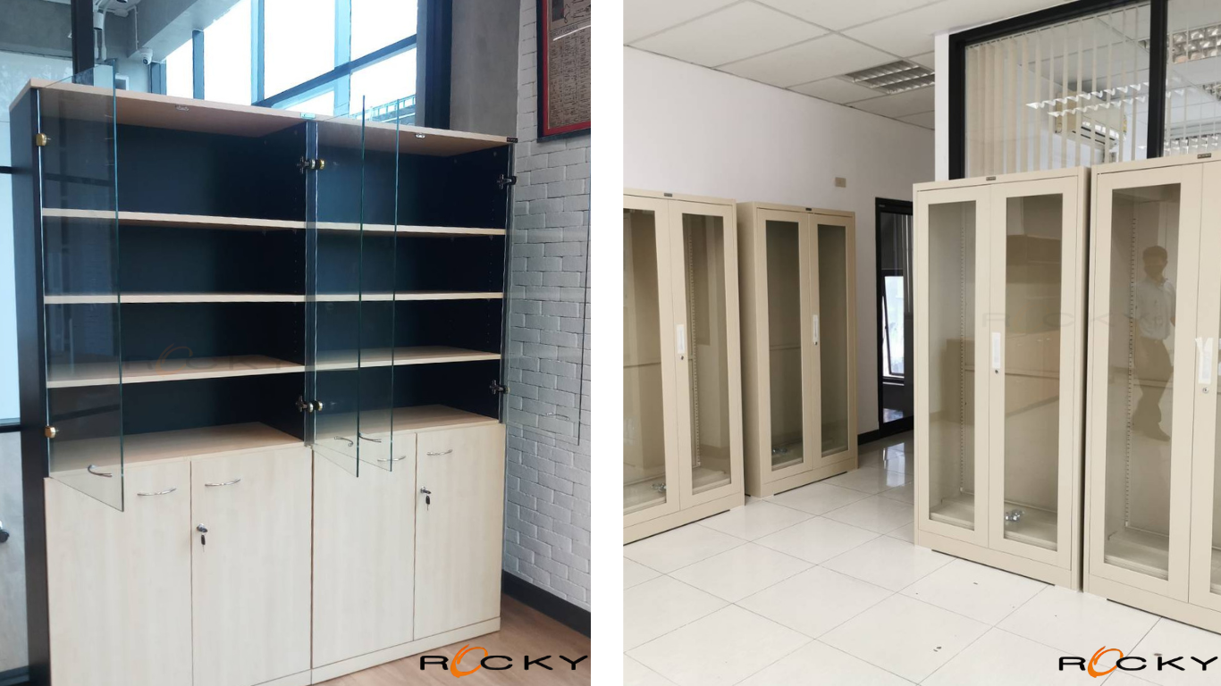 Steel and Wooden cabinets from Rocky